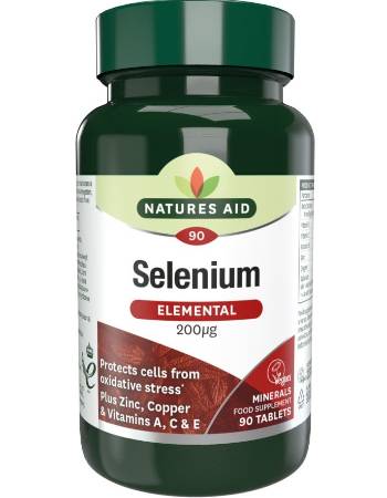 NATURES AID SELENIUM 200UG | 90 TABLETS