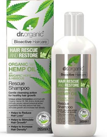 DR ORGANIC HEMP OIL RESCUE SHAMPOO 265ML