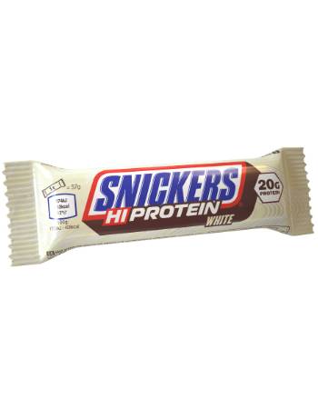 SNICKERS HIGH PROTEIN BAR WHITE CHOCOLATE 57G