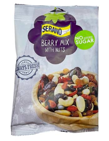 SERANO BERRY MIX WITH NUTS 150G