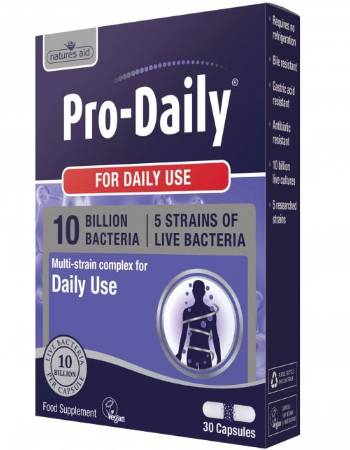 NATURES AID PRO-DAILY 10 BILLION BACTERIA - 30 TABLETS