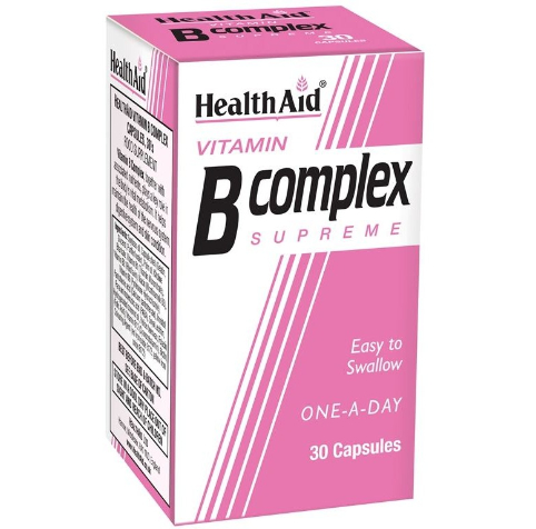 HEALTH AID B COMPLEX SUPREME 30 TABLETS