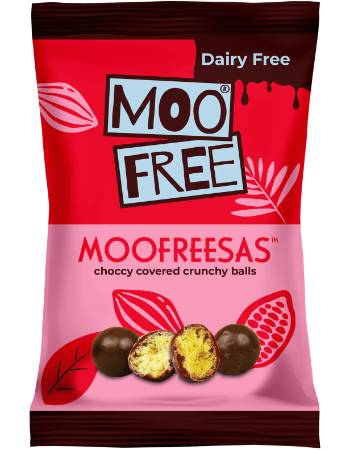 MOO FREE MOOFREESAS 35G | CHOCCY COVERED CRUNCHY BALLS