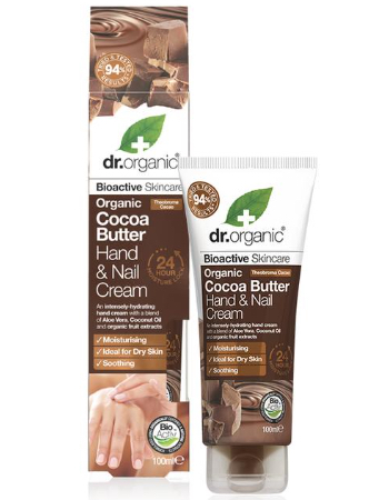 DR ORGANIC COCOA BUTTER HAND & NAIL CREAM 100ML