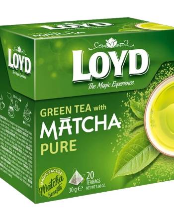 LOYD MATCHA GREEN TEA  (20 TEABAGS)
