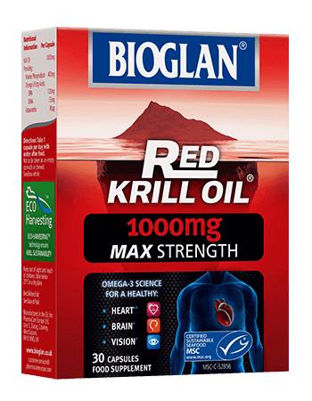 BIOGLAN RED KRILL OIL 1000MG (30 CAPSULES)