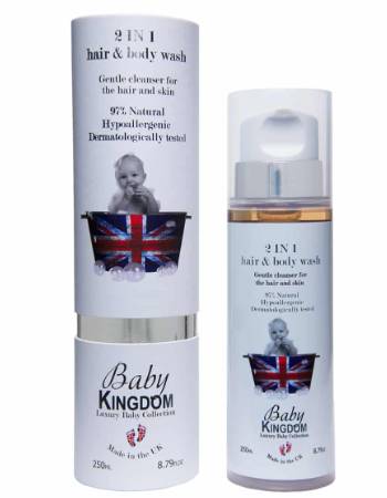 BABY KINGDOM HAIR & BODY WASH 250ML