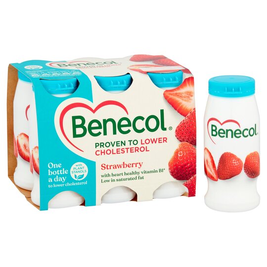 BENECOL STRAWBERRY YOGURT (6 X 67.5G)