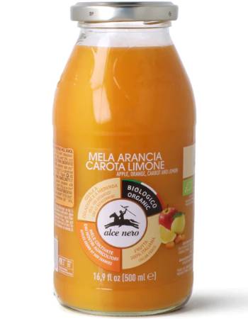 ALCE NERO APPLE ORANGE & CARROT JUICE 500ML