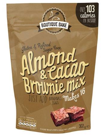 BOUTIQUE BAKE ALMOND & CACAO MIX 302G