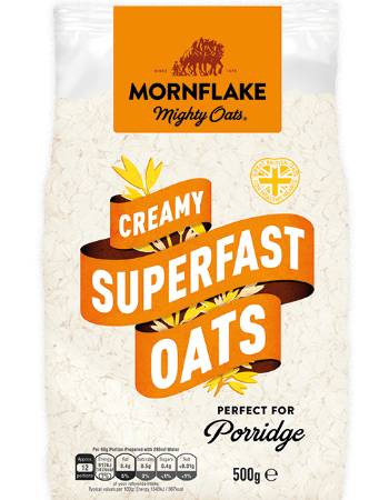 MORNFLAKE SUPERFAST OATS 500G