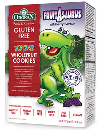 ORGRAN KIDS WHOLEFRUIT COOKIES 175G