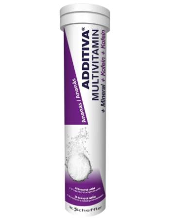 ADDITIVA MULTIVITAMIN + MINERAL + CAFFEINE (PINEAPPLE)