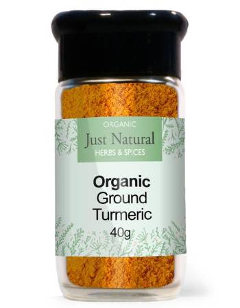 JUST NATURAL GROUND TURMERIC 40G