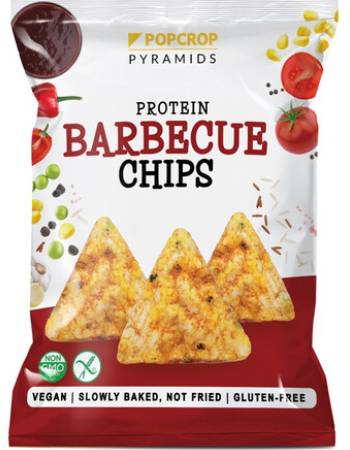 POPCROP PROTEIN BBQ CHIPS 60G