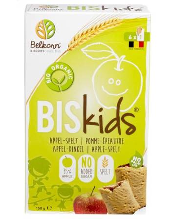 BELKORN BISKIDS APPLE SPELT 150G