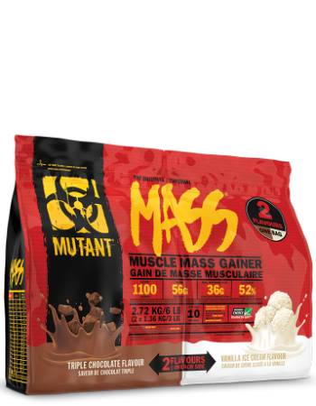 MUTANT MASS CHOCOLATE & VANILLA 2.72KG