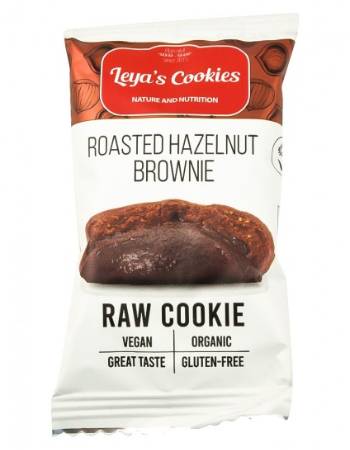 LEYA'S COOKIES HAZELNUT BROWNIE 25G