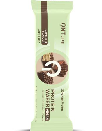 QNT VEGAN PROTEIN WAFER HAZELNUT 35G