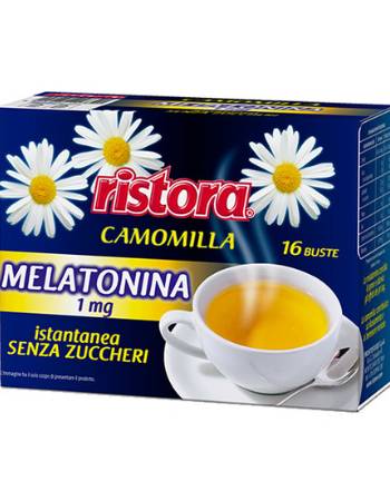 RISTORA CHAMOMILE & MELATONINE TEA (16 TEABAGS)