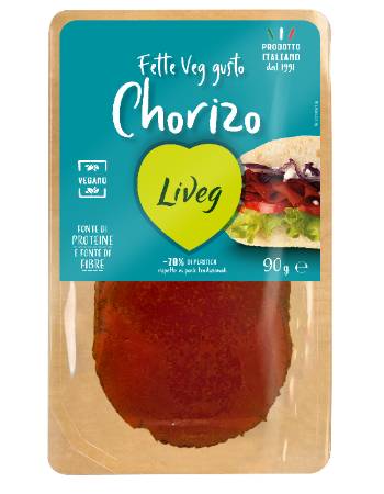 LIVEG VEGAN CHORIZO SLICES 90G