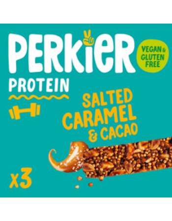 PERKIER SALTED CARAMEL & CACAO BARS (3X35G)