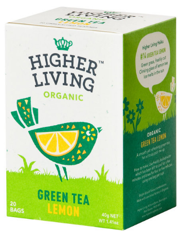 HIGHER LIVING GREEN TEA LEMON