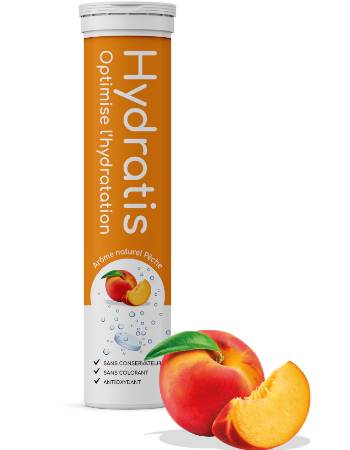 HYDRATIS PEACH 20 TABLETS | HYDRATION TABLETS