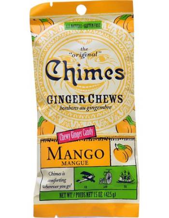 CHIMES GINGER CHEWS MANGO 42.5G