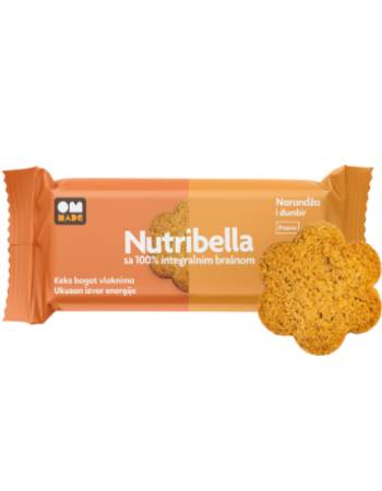 NUTRIBELLA ORANGE GINGER BISCUIT 105G