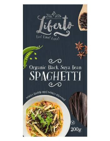 LIBERTO BLACK SOYA BEAN SPAGHETTI 200G