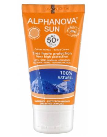 ALPHANOVA SUN ORGANIC TINTED CREAM SPF50+50G