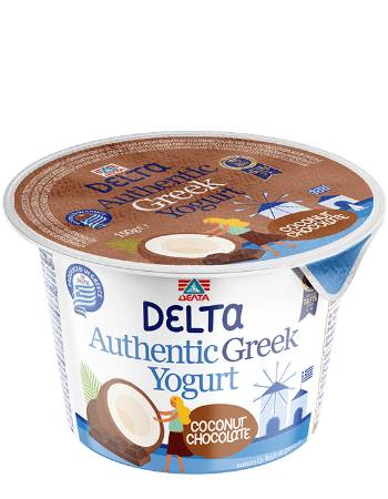 DELTA GREEK YOGURT COCONUT AND CHOCOLATE 0% 150G
