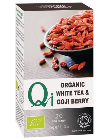 QI WHITE TEA & GOGI BERRY (20 BAGS)