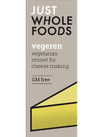 JUST WHOLEFOODS (VEGEREN) VEGGIE RENNET 30ML