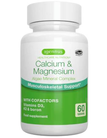 IGENNUS CALCIUM & MAGNESIUM COMPLEX 60 CAPSULES