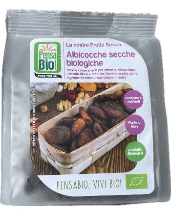 PENSA BIO DRIED UNSULPHURED APRICOTS 125G