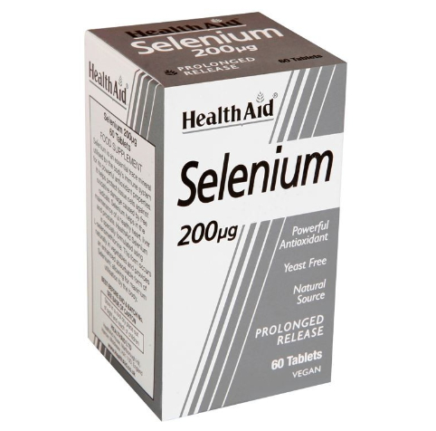 HEALTH AID SELENIUM 200UG 60 CAPSULES