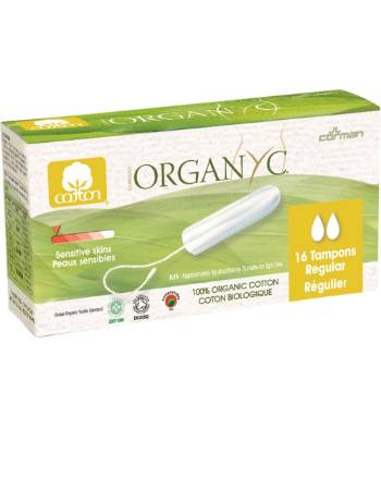 ORGANYC TAMPONS REGULAR X16