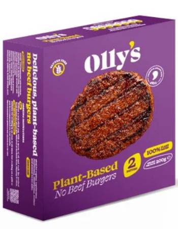 OLLY'S NO BEEF BURGER 200G