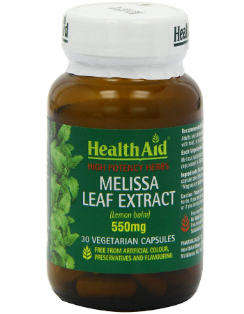 MELISSA LEAF EXTRACT 550MG