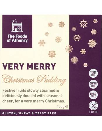 THE FOODS OF ATHENRY CHRISTMAS PUDDING 400G