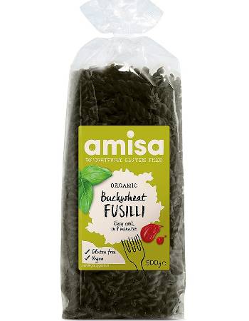 AMISA ORGANIC BUCKWHEAT FUSILLI 500G