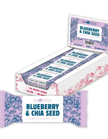 MA BAKER SUPERFOOD BAR BLUEBERRY & CHIA SEED 45G