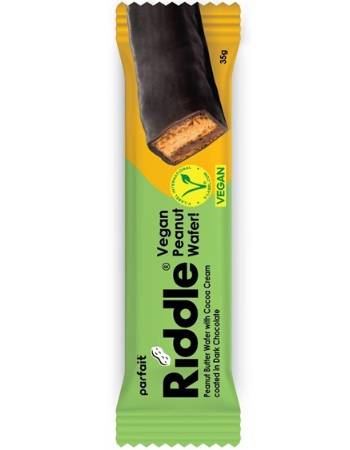 RIDDLE VEGAN COCOA PEANUT WAFER 35G