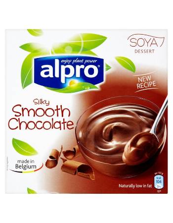 ALPRO SOYA CHOCOLATE DESSERT 4 X 125G