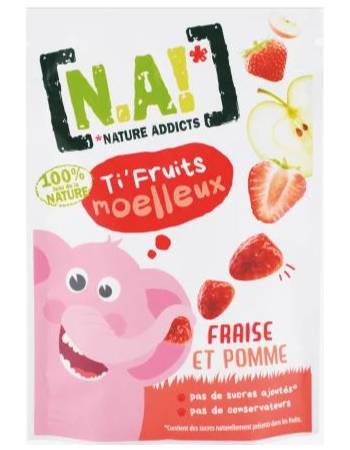 NA FRUIT  STRAWBERRY & APPLE 35G