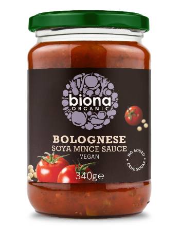 BIONA SOYA BOLOGNESE PASTA SAUCE 340G