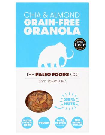 THE PALEO FOODS CHIA ALMOND GRANOLA 285G