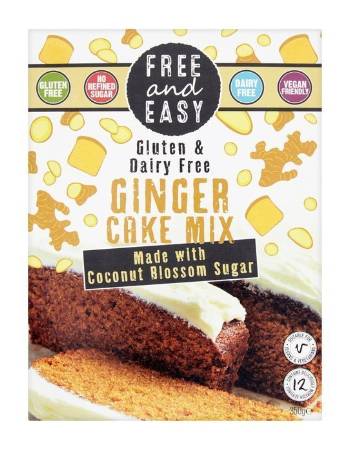 FREE & EASY GINGER CAKE MIX 350G